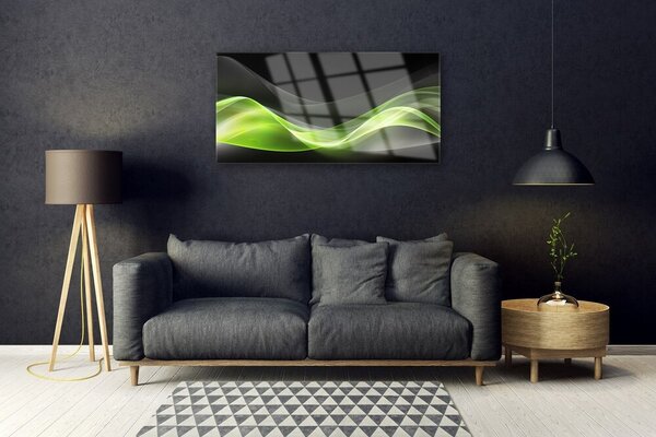 Quadro vetro Grafica astratta 100x50 cm 2 appendini
