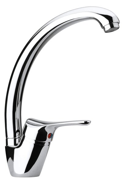 PAINI Rubinetto Cucina Miscelatore Monocomando Canna Alta colore Cromo Pilot - P3CR570P1