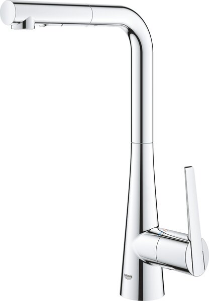 GROHE Rubinetto Cucina Miscelatore Monocomando con Doccetta Estraibile colore Cromo - 32553002