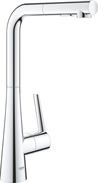GROHE Rubinetto Cucina Miscelatore Monocomando con Doccetta Estraibile colore Cromo - 32553002