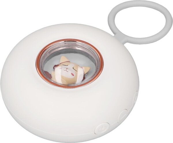 Scaldamani a ciambella, 1200 mAh, scaldino elettrico tascabile portatile, ricaricabile via USB, temperatura regolabile, miniatura per casa e ufficio