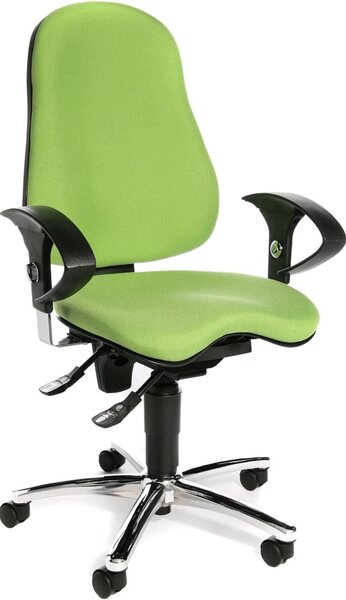Topstar SI59U G05 Sedia girevole da ufficio Topstar "Sitness 10", verde mela