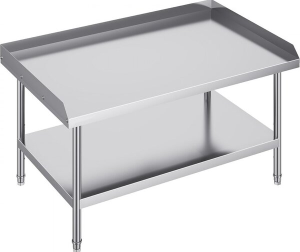 Tavolo da lavoro tavolo da cucina tavolo di preparazione 762x1219x660 mm - postazione di lavoro commerciale - isola da cucina multifunzionale - robusto e durevole