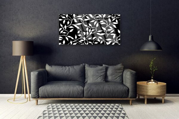 Quadro in vetro Grafica astratta 100x50 cm 2 appendini
