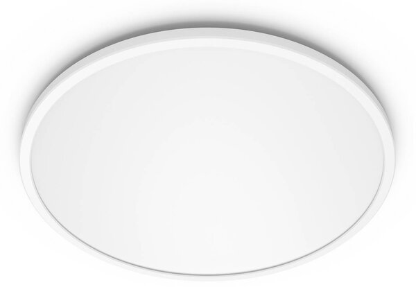 Philips Plafoniera a LED SuperSlim, dimmerabile, Bianco / Opale, Studio / Ufficio, Plastica, Moderno, Plafoniera LED