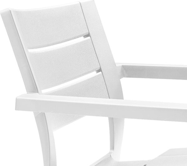 KETER Sedia per Esterni in Resina Dimensioni 61x58x79 cm colore Bianco - Julie
