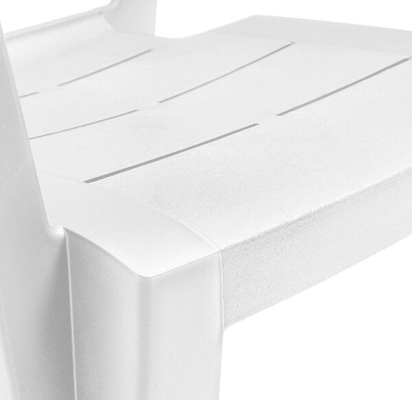 KETER Sedia per Esterni in Resina Dimensioni 61x58x79 cm colore Bianco - Julie