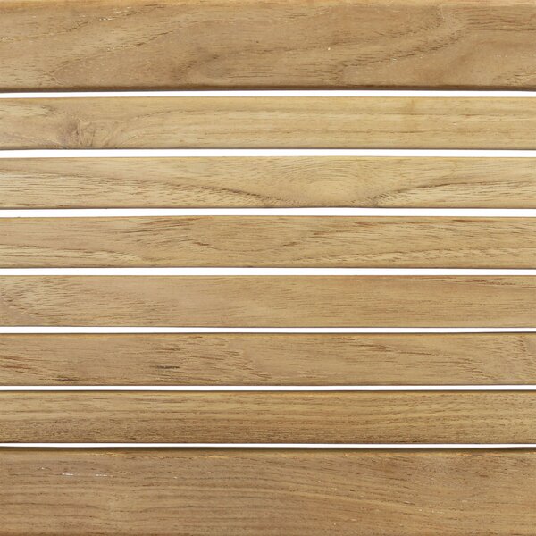 VivaGarden Sedia per Esterni Pieghevole in Legno Dimensioni 42x51x85 cm colore Legno Naturale - Palm