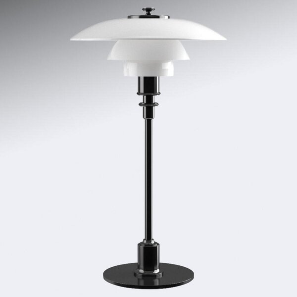 Lampade da tavolo Louis Poulsen, PH 2/1, Bianco, Soggiorno, Metallo, Design