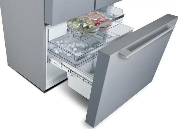 Bosch Serie 8 - Frigorifero Americano Side by Side Capacit 573 Litri Classe energetica E Raffreddamento No Frost colore Inox - KFF96PIEP