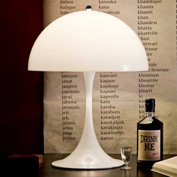 Lampade da tavolo Louis Poulsen, Panthella, Bianco, Soggiorno, Plastica, Design