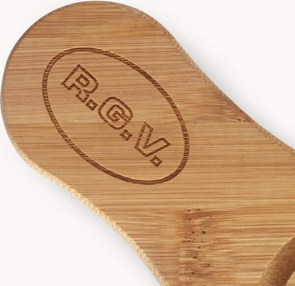 R.G.V. Tagliere in Legno per Affettatrice con Piedini antiscivolo - 701861 Bamboo ECO126409