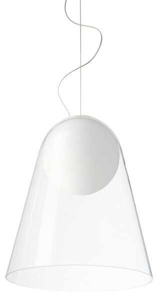Lampada a sospensione Foscarini, Satellight, dimmerabile, Trasparente, Soggiorno, Vetro, Design
