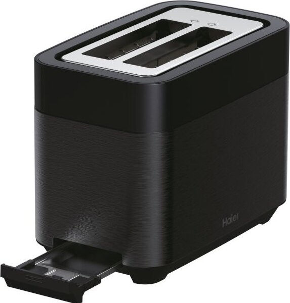 Haier Tostapane 2 Fette Potenza 1150 Watt Touch con 7 Livelli di Tostatura colore Nero - HTO5A3 011 I-Master Serie 5