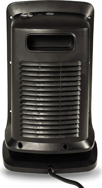 Argo Termoventilatore Ceramico Stufa elettrica Caldobagno Potenza 2000 Watt Oscillante con Termostato colore Nero - BEAT