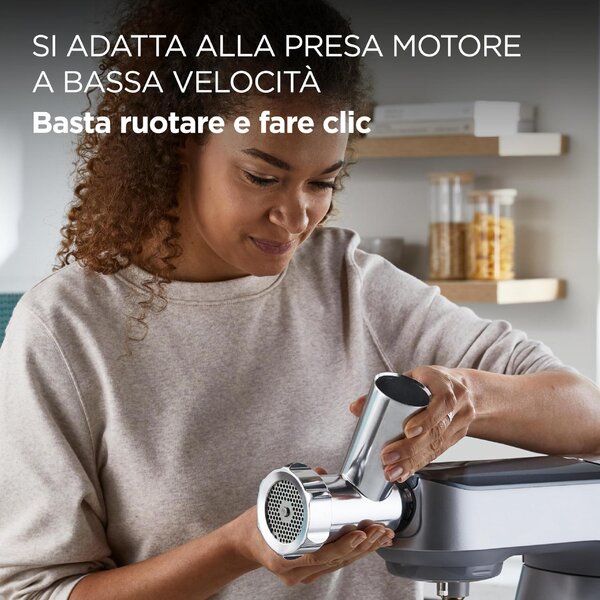 Kenwood Tritacarne Accessorio Compatibile con Modelli Gamma Chef - KAX950ME