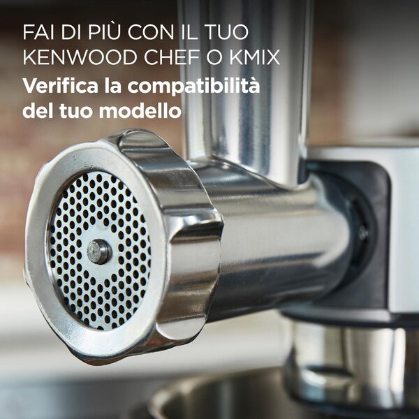 Kenwood Tritacarne Accessorio Compatibile con Modelli Gamma Chef - KAX950ME