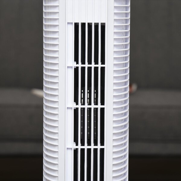 DecHome Ventilatore a Colonna Torre senza Pale Telecomando Oscillazione 3 Funzioni 3 Velocit - D24517V95