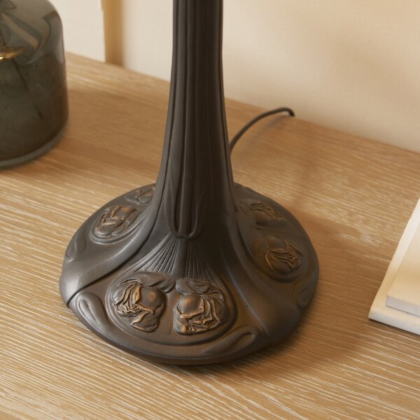 Endon 112185 - Lampada da tavolo Tiffany HECTOR 1xE27/10W/230V diametro 40 cm