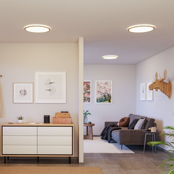 Plafoniera Paulmann, Atria Shine, Legno, Studio / Ufficio, Plastica, Moderno