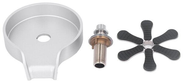 Lavastoviglie per lavelli da cucina, lavastoviglie per bicchieri a 6 cassetti, base in ABS, con rubinetto, ideale per uso domestico, ristoranti e per la pulizia di posate d'argento