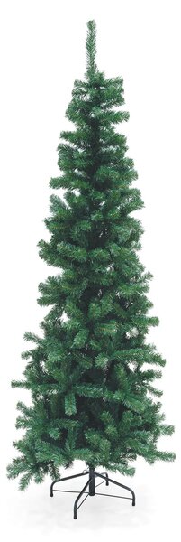 Albero di Natale Artificiale Slim 210 cm 640 Rami Soriani Sestriere Verde