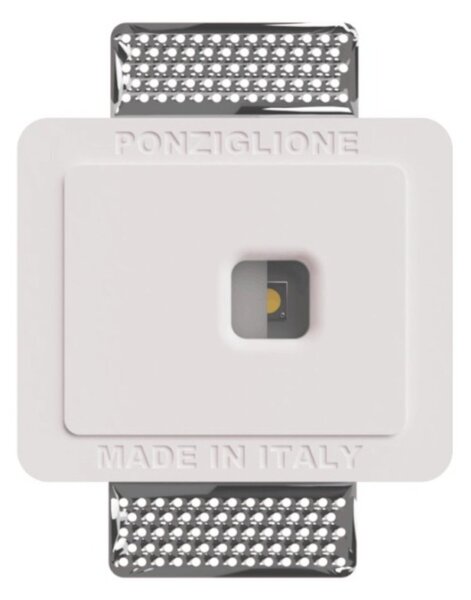 Segnapasso gesso lampadari bartalini avonac sp4 3c led parete verniciabile - Lampadari Bartalini Gesso