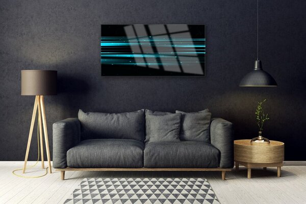Quadro di vetro Grafica astratta 100x50 cm 2 appendini