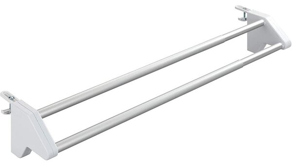 Stendino da appendere argentato 2 m Twin Extendable – Wenko