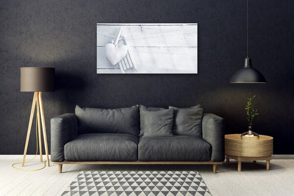 Quadro su vetro Grafica astratta 100x50 cm 2 appendini