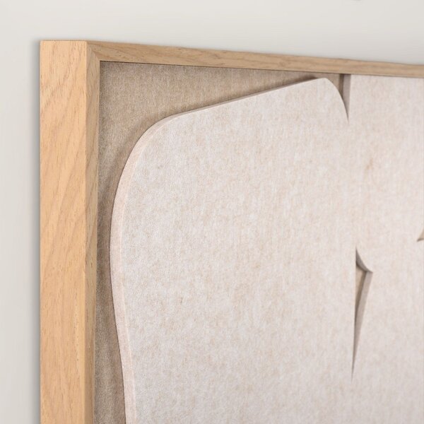 Dipinto in 3D con cornice inclusa/fonoassorbente 90x120 cm Stone Path 1 – Malerifabrikken