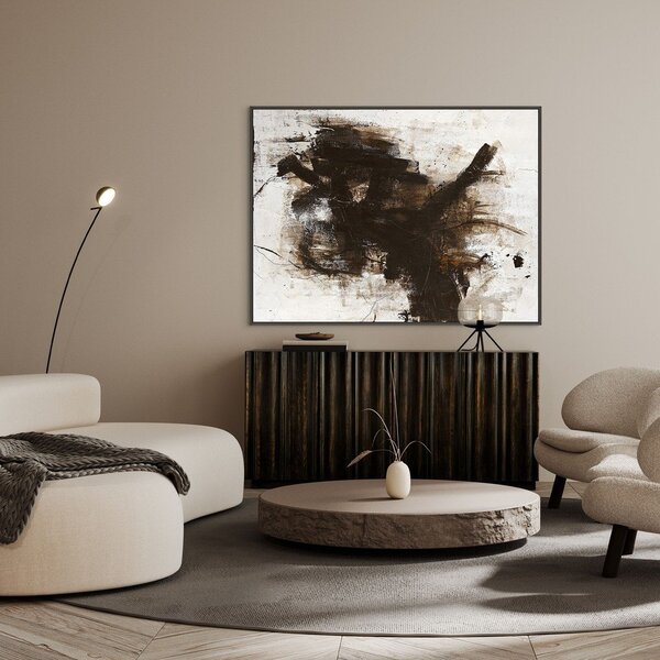 Dipinto dipinto a mano con cornice inclusa/dipinto su tela 121x91 cm The Invisible – Malerifabrikken