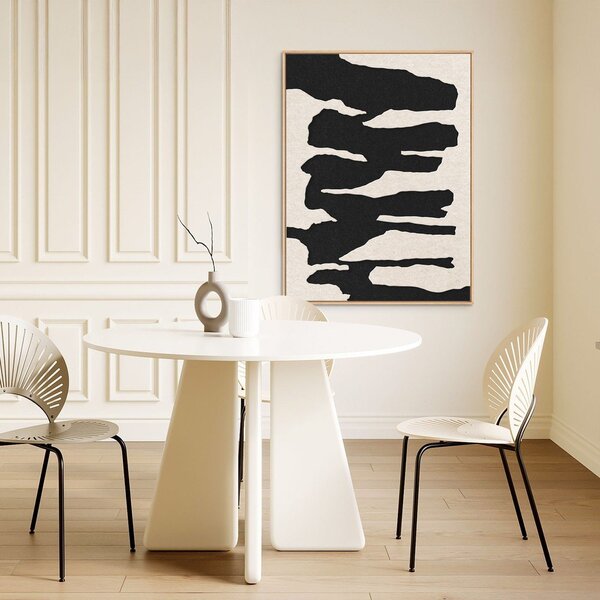 Dipinto in 3D con cornice inclusa/fonoassorbente 90x120 cm Frequency 2 – Malerifabrikken