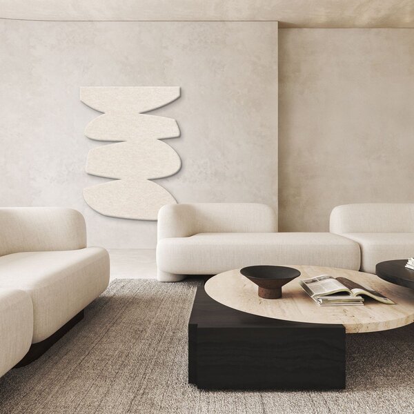 Pannello acustico in tessuto 88x118 cm Stone Balance – Malerifabrikken