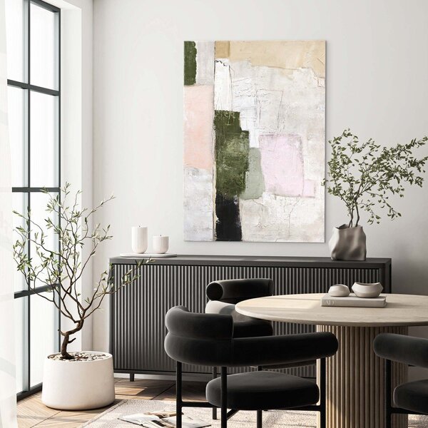 Dipinto dipinto a mano dipinto su tela 88x118 cm Rustic Revival – Malerifabrikken