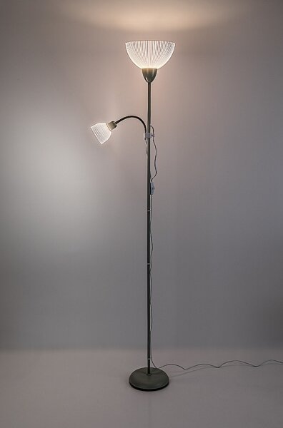 Rabalux 74102 - Lampada da terra ACTION PRO 1xE27/60W/230V + 1xE14/25W verde