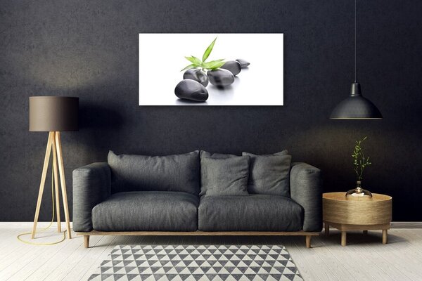 Quadro in vetro Pietre Arte 100x50 cm 2 appendini