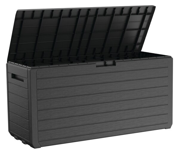 Contenitore da giardino grigio scuro in plastica Atlas – Keter