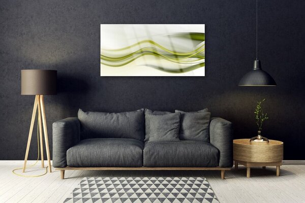 Quadro di vetro Grafica astratta 100x50 cm 2 appendini