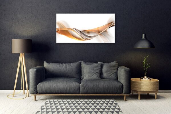 Quadro vetro Grafica astratta 100x50 cm 2 appendini