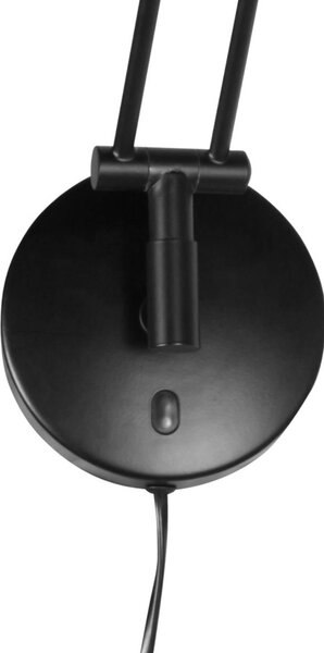 Steinhauer Applique da parete Zenith, dimmerabile, Nero, Soggiorno / Sala da pranzo, Metallo, Moderno, Applique