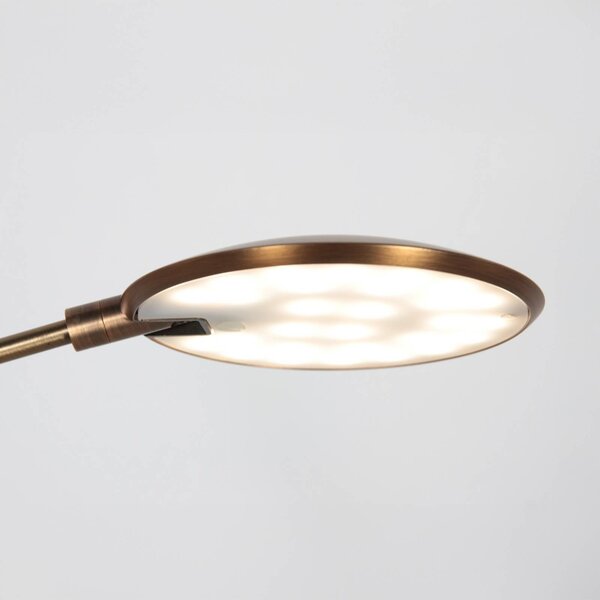 Steinhauer Lampada da scrivania Zenith, dimmerabile, Bronzo / Ottone antico, Studio / Ufficio, Metallo, Moderno, Lampada da tavolo