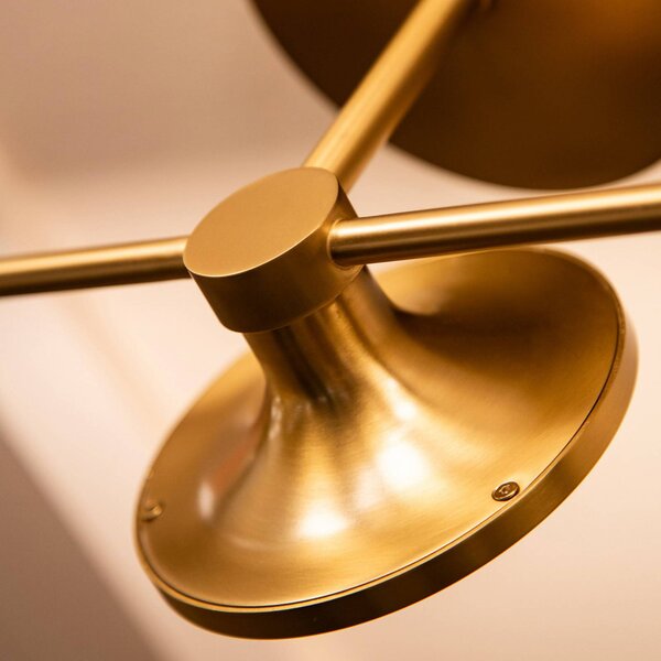 Elstead Applique da parete Issa, dimmerabile, Ottone / Oro, Bagno, Alluminio, Applique