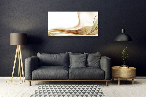 Quadro di vetro Grafica astratta 100x50 cm 2 appendini
