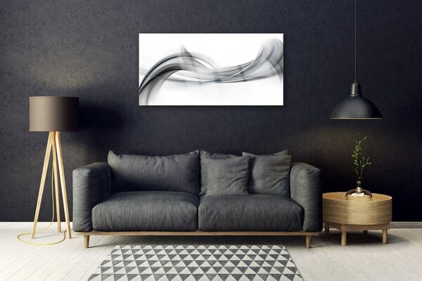 Quadro in vetro Grafica astratta 100x50 cm 2 appendini
