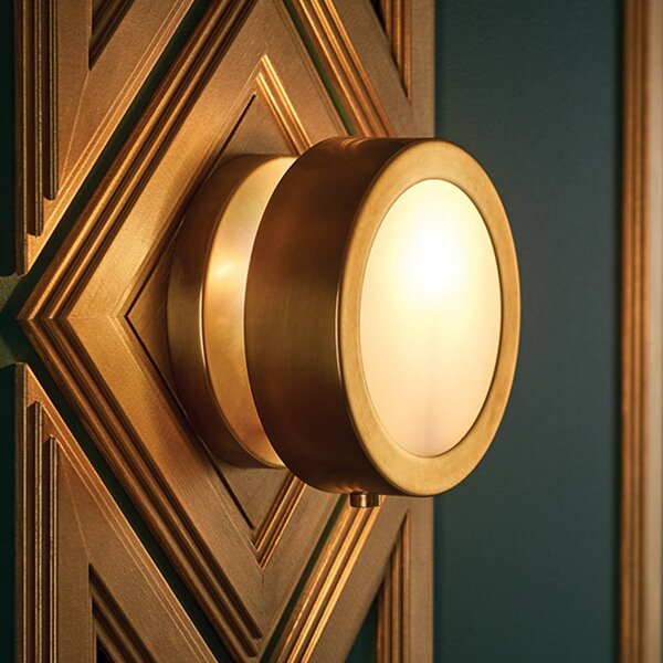 HINKLEY Applique da parete Mercer, dimmerabile, Bronzo / Ottone antico, Soggiorno / Sala da pranzo, Metallo, Vintage, Applique