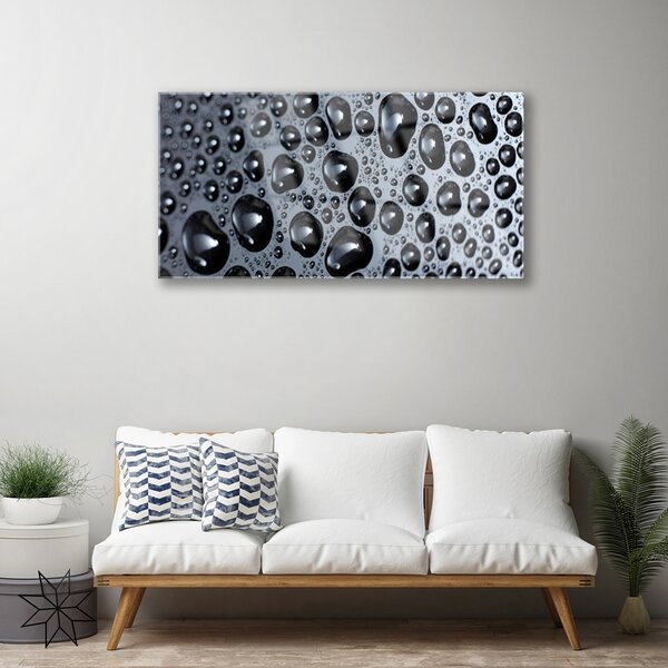 Quadro in vetro Grafica astratta 100x50 cm 2 appendini