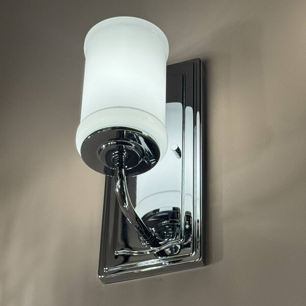 KICHLER Applique da parete Vetivene, Cromo / Argento, Bagno, Metallo, Applique