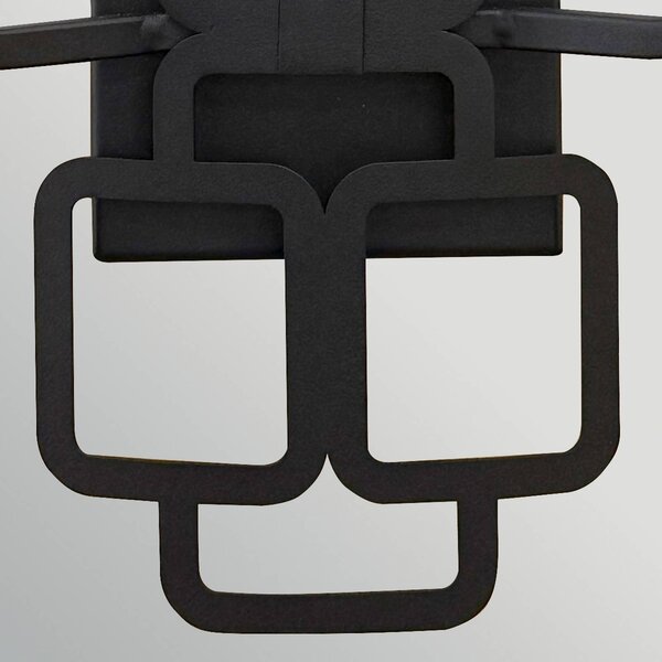HINKLEY Applique da parete Sabina, dimmerabile, Nero, Soggiorno / Sala da pranzo, Metallo, Moderno, Applique