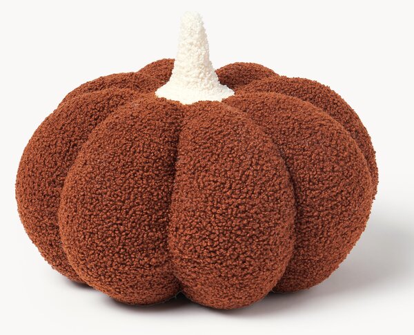 Cuscino in teddy a forma di zucca Aluma